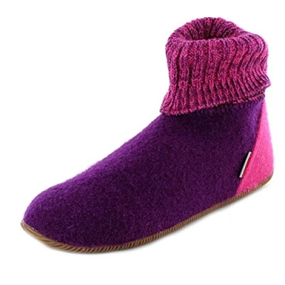 Abbildung von GIESSWEIN Wildpoldsried Kids, Hüttenschuhe Unisex Kinder, Veilchen 392, 33 EU