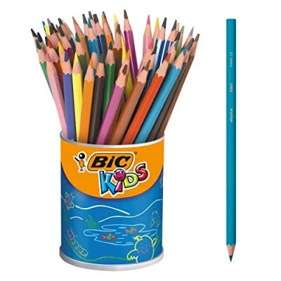 Abbildung von BIC Kids Evolution Buntstifte, Dose mit 60 Stück