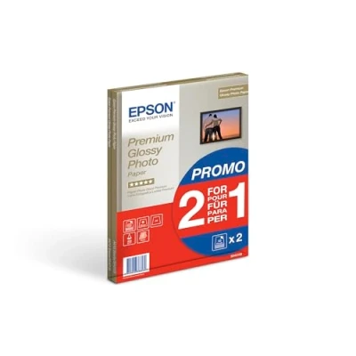 Abbildung von Epson Premium glossy photo paper inkjet 255g/m2 A4 2x15 Blatt Pack