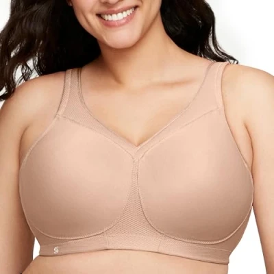 Abbildung von Glamorise Damen 1006 Sports Bra, Haut, 95H