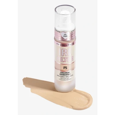 Abbildung von Makeup Revolution IRL Filter Longwear Foundation Foundation, Damen, Größe: 23 ml, F5