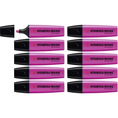 Abbildung von STABILO Textmarker BOSS ORIGINAL 10er Pack lila