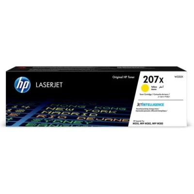 Abbildung von HP 207X (W2212X) Original Toner Gelb mit hoher Reichweite für LaserJet Pro M255