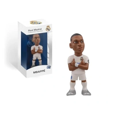 Abbildung von MINIX Sammelfigur MN18451 Mbappé, Real Madrid, Sammlerstück, 12 cm, Geschenkidee für Kinder und Erwachsene, Fußballfans