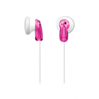 Abbildung von Sony MDR E9LP In Ear / Ohr Kopfhörer (1,2m Kabel, Neodym Magnet, für MP3 Player, Walkman, iPod) Rosa, Uni