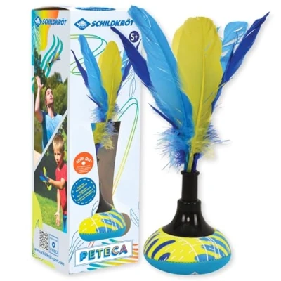 Abbildung von Schildkröt® Neopren Peteca, Handfederball mit weicher Schlagfläche, Indiaca das Trend Spiel aus Südamerika, Brazilian Shuttle im trendigen Design, 970147, o.G.