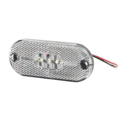 Abbildung von HELLA VALUEFIT 2PG 357 009 021 Positionsleuchte Begrenzungsleuchte Anhänger Wohnwagen LED 12V Anbau/Schraubanschluss Lichtscheibenfarbe: glasklar vorne Menge: 1