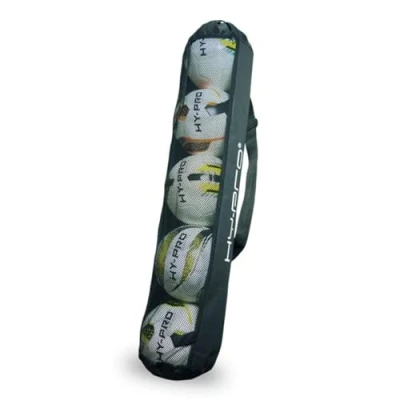 Abbildung von Hy Pro Unisex Erwachsene 5 Ball Tube Tasche Fußball/Netzball Trainingstasche