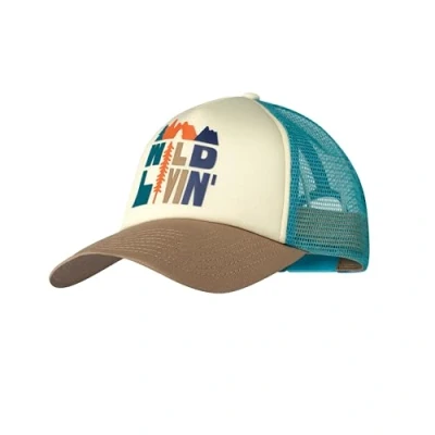 Abbildung von BUFF® Kappe Trucker Männlich Weiblich Erwachsene Verstellbar, Komfortabel, Atmungsaktiv, Qualität, Modern, Outdoor, L/XL, Bleu Scen