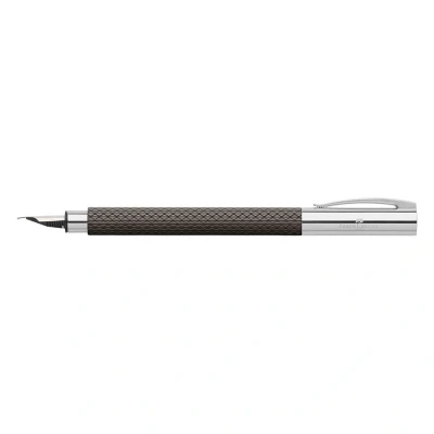 Abbildung von FABER CASTELL 147051 Füller Ambition OpArt Black Sand, Federbreite F, inkl. Geschenkverpackung