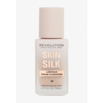 Abbildung von Makeup Revolution SKIN SILK Serum Foundation Foundation, Größe: 23 ml, F4