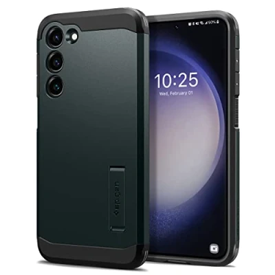 Abbildung von Spigen Tough Armor Hülle Kompatibel mit Samsung Galaxy S23 Plus 5G Abyss Green