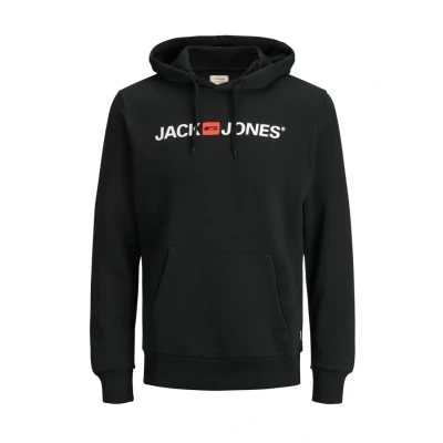 Abbildung von Jack &amp; Jones Kapuzenpullover, Herren, Größe: XS, Black