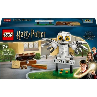 Abbildung von LEGO Harry Potter Hedwig im Ligusterweg 4 Set mit Spielzeug Eule für Kinder, baubare Tier Figur Hogwarts Koffer, kleines Geschenk Jungs, Mädchen und alle Fans ab 7 Jahren 76425
