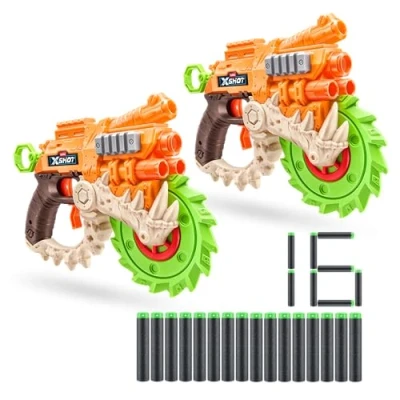 Abbildung von XShot 36764 Insanity HorrorFire 2 (16 Darts) von ZURU, Reaper X (Twin Pack)