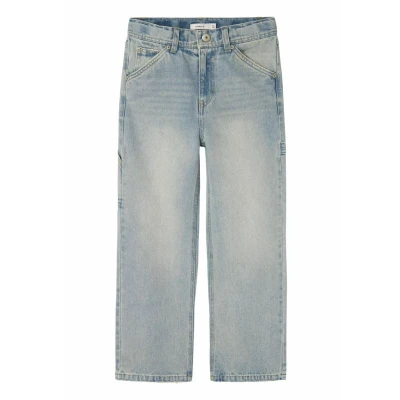 Abbildung von Name it Jeans Straight Leg für Kinder, Größe: 116, Vintage light blue denim
