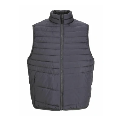 Abbildung von Jack &amp; Jones State Packable BW Collar NOOS Weste, Herren, Größe: Small, Asphalt