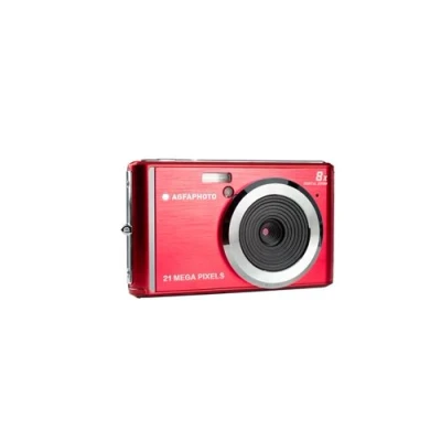 Abbildung von AGFA Photo Kompakte Digitalkamera mit 21 Megapixel CMOS Sensor, 8x Digitalzoom und LCD Display Rot