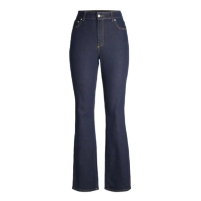 Abbildung von JJXX Jxturin Jeans Bootcut, Damen, Größe: 24x30, Dark blue denim
