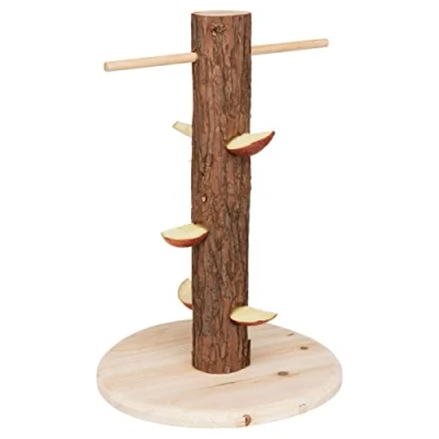 Abbildung von TRIXIE 61199 Futterbaum, Kaninchen, Rindenholz, ø 25 x 36 cm
