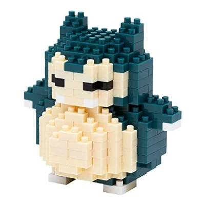 Abbildung von Nanoblocks NBPM012 Pokemon Snorlax