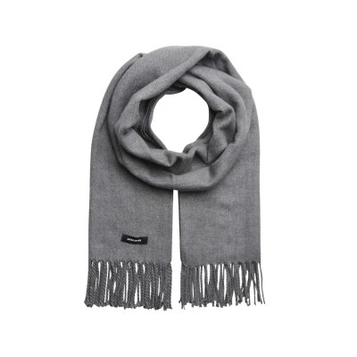 Abbildung von Jack &amp; Jones Solid Scarf Unisex Schal, Größe: One Size, Grey melange