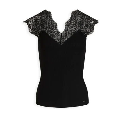 Abbildung von Morgan 202DENA N Tshirt print, Damen, Größe: XS, Black