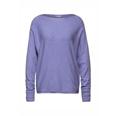 Abbildung von Street One Dolman Strickpullover, Damen, Größe: 40, Lila