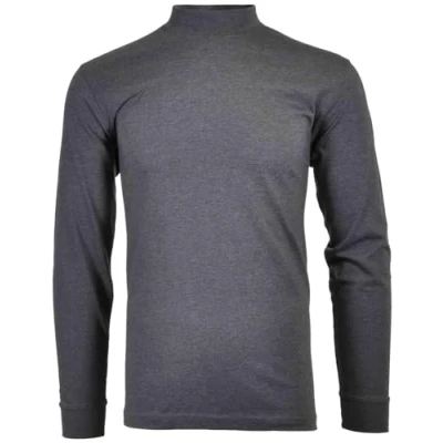 Abbildung von RAGMAN Herren Stehkragenshirt langarm Gr. M, Anthrazit 019