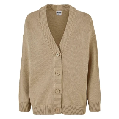 Abbildung von Urban Classics BIG Strickjacke, Damen, Größe: XS, Wetsand