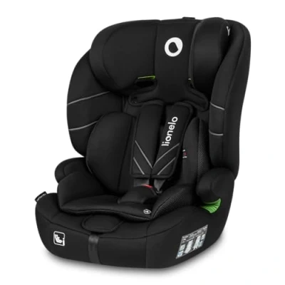Abbildung von LIONELO LEVI ONE i Size 76 150 cm Kinderautositz, Gruppe 1 2 3, Seitenschutz, 10 Grad Kopfstützenverstellung Bequeme Armlehnen Verstellbare Rückenlehne, R129