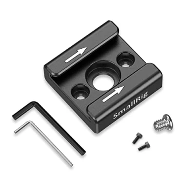 Abbildung von SMALLRIG Cold Shoe Mount Adapter mit 1/4 Zoll Gewindeloch für Kamera und Camcorder Rigs 1241