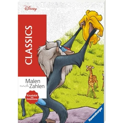 Abbildung von Malen nach Zahlen Disney: Classics Disney Malbuch für Erwachsene mit 100 Motiven