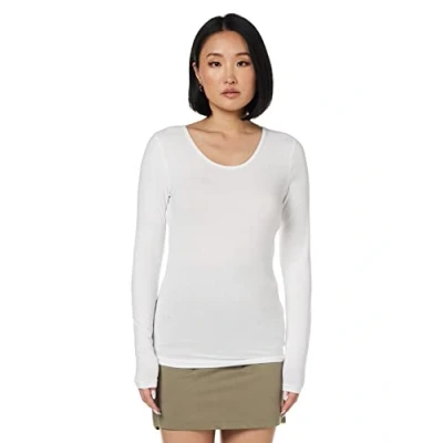 Abbildung von ONLY Basic Langarmshirt, Damen, Größe: XS, White