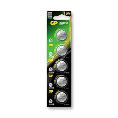 Abbildung von GP Battery Lithium Knopfzelle CR2032 5er Blister
