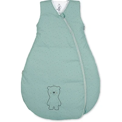 Abbildung von Sterntaler Funktionsschlafsack, Bär Ben, Ganzjährig, Wärmeregulierung, Reißverschluss, 90 cm