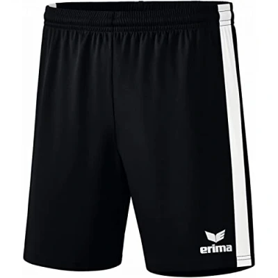 Abbildung von Erima Unisex Kinder Retro Star Short, Schwarz/Weiß, 164 EU