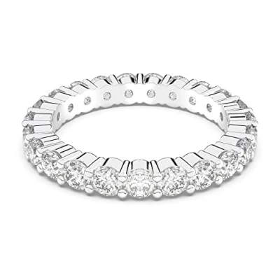 Abbildung von Swarovski Ring, Damen, Größe: 58, Silber