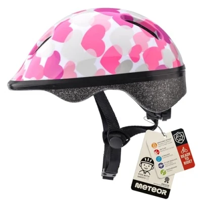 Abbildung von meteor® kinderfahrradhelm Sicherer Fahrradhelm Kinder Helm rollerhelm Jungen für Mountainbike Inliner skaterhelm BMX fahradhelm Scooter Bike Helmet
