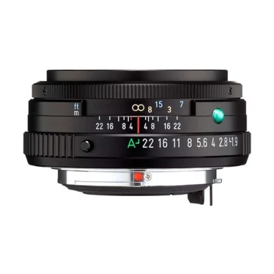 Abbildung von PENTAX FA 43mmF1.9 Limited Schwarz Weitwinkelobjektiv mit leistungsstarker HD Vergütung, für das K System 35 mm Vollformat Sensor, 20140