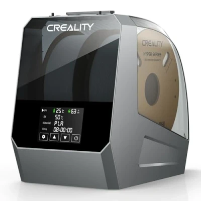 Abbildung von Creality Offizielle Space Pi Filament trockner Plus, 2 Rollen 3D Drucker trocknerbox 360 Heißluftheizung, Dehydrator Aufbewahrungsbox für 1.75/2.85 mm PLA PETG ABS TPU Material