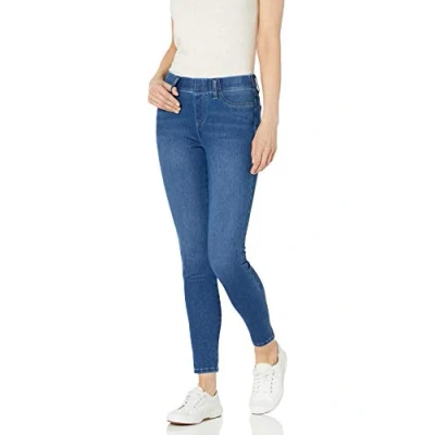 Abbildung von Amazon Essentials Damen Elastische Strickjacke Zum Anziehen (In Übergröße Erhältlich), Mittlere Waschung, M