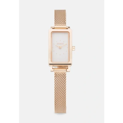 Abbildung von Skagen Hagen Micro Uhr Rose goldcoloured, Damen, Größe: One Size, gold coloured