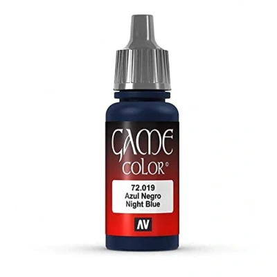 Abbildung von Vallejo Game Farbe, 17 ml Acrylfarbe Nacht Blau