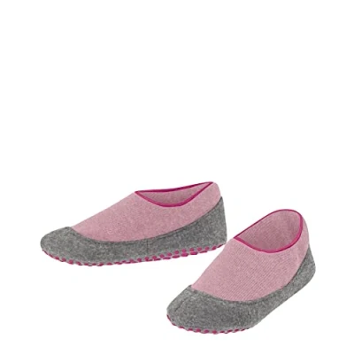 Abbildung von FALKE Unisex Kinder Stoppersocken Cosy Slipper K HP Wolle rutschhemmende Noppen 1 Paar, Rosa (Almond Blossom 8441), 27 28