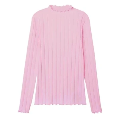 Abbildung von Name it Nkfnoline SLIM Langarmshirt für Kinder, Größe: 146/152, Parfait pink