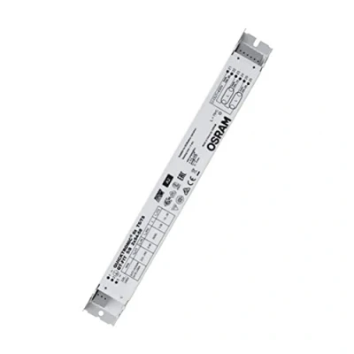 Abbildung von Osram qt Team Quicktronic fit5 5/8 2x54 58, Metall, 1 Stück (1er Pack), Weiß