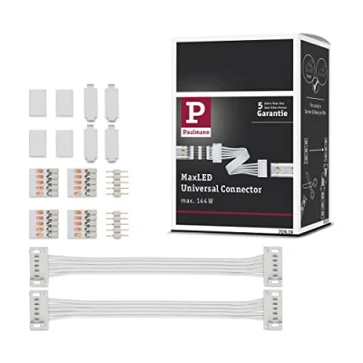 Abbildung von Paulmann 70919 Stripe MaxLED Verbinder Universal 100x19mm max. 144W Weiß Lichtband Kunststoff