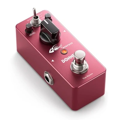 Abbildung von Donner Distortion Gitarrenpedal, Morpher 3 Modi Natürlicher, straffer, klassischer Crunch 80er Metal für E Gitarre True Bypass