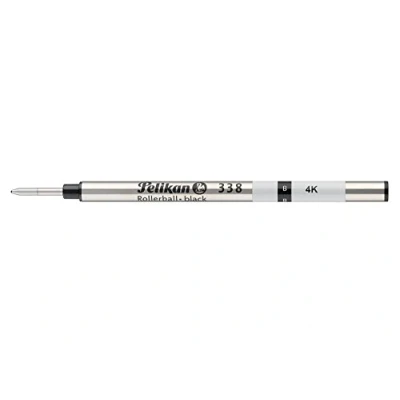 Abbildung von Pelikan 957027 Mine für Tintenroller (338), Strichstärke B, schwarz, 1 Stück in Faltschachtel